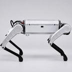 Quadruped robot mechanical leg and actuator detail