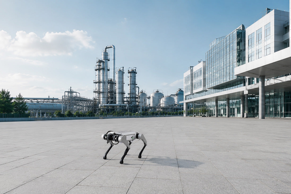 NavBot-D1 outdoor walking test for reinforcement learning locomotion