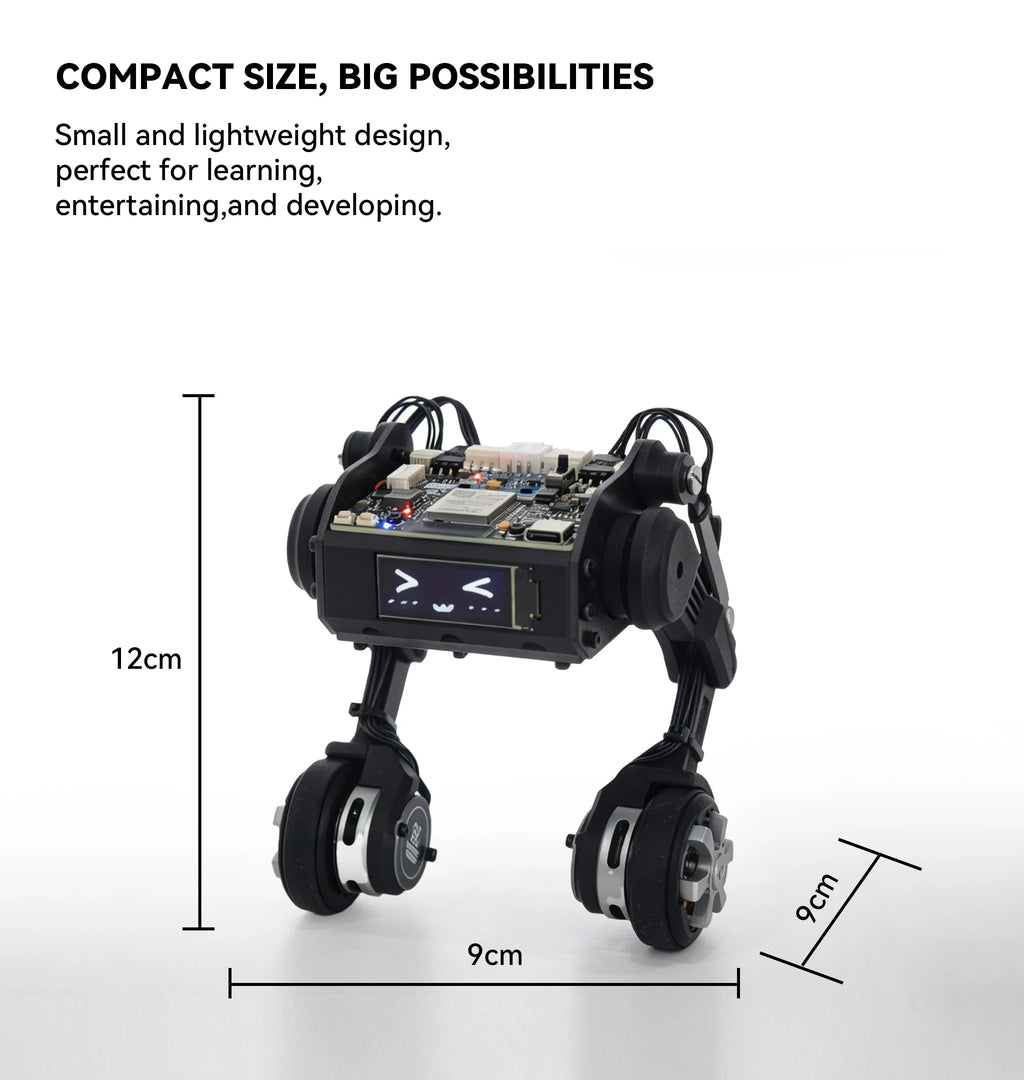 NavBot-EN01 — Educational Wheel-Legged Robot Kit