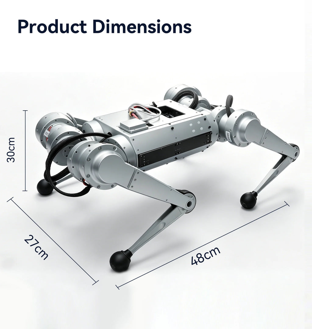 NavBot-EG02 — 12-DOF High-Performance Quadruped Robot