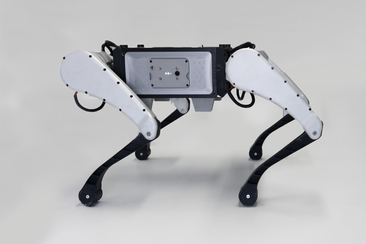Kinatric D2 standing, control-panel side view